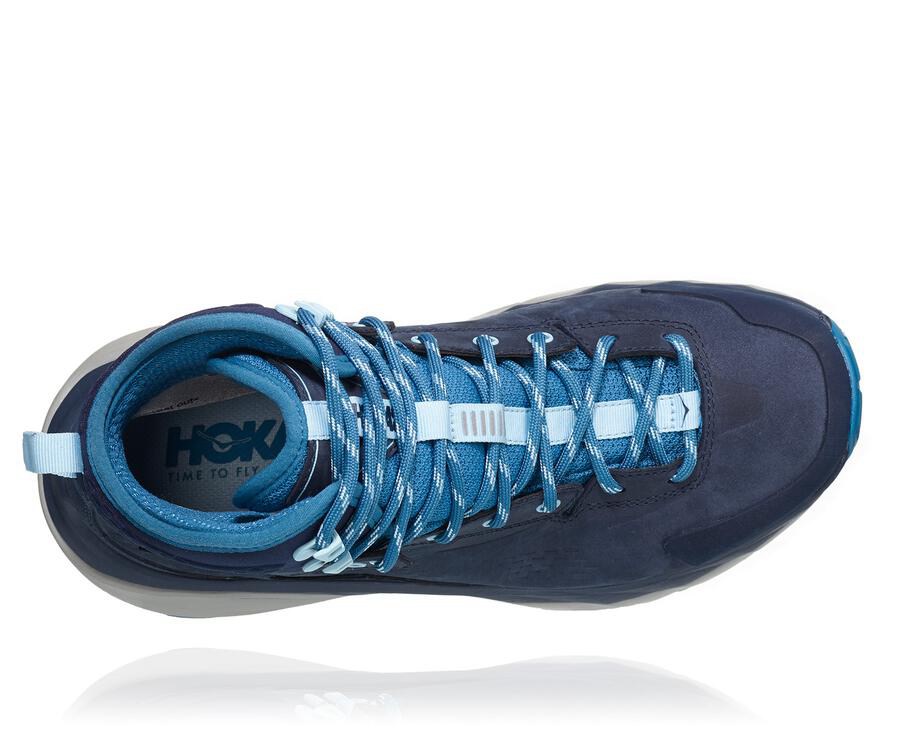 Hoka One One Vandresko Dame - Kaha Gore-Tex - Mørkeblå - 857032WJM